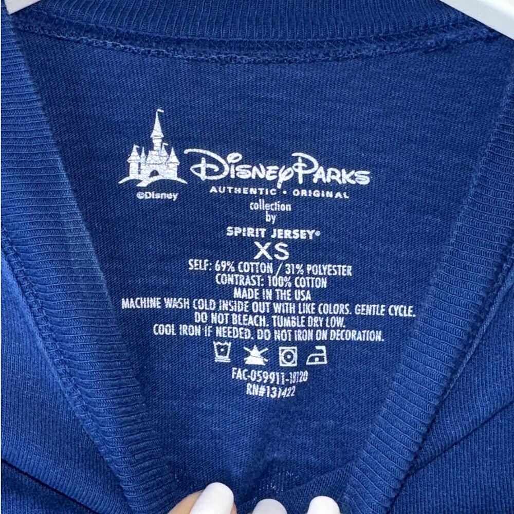 Disney Disneyland Resort Parks Nautical Patriotic USA Spirit Jersey Top Size XS - Picture 9 of 10